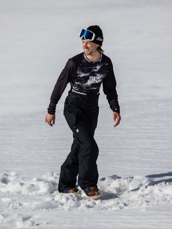 Horsefeathers Панталон Nelson - черен, размер L HORSEFEATHERS