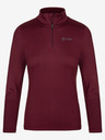 Kilpi Дамска термална тениска в бордо със стояща яка KILPI WILLIE