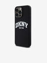 DKNY Течен силиконов капак с логото на арката MagSafe за iPhone 14 Pro Black DKNY