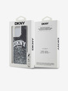 DKNY Заден капак с логото на арката с течен блясък за iPhone 13 Pro Max Black DKNY