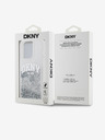 DKNY Заден капак с течен блясък с логото на арката за iPhone 14 Pro Transparent DKNY