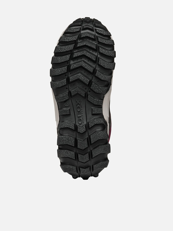 Geox Червени момичешки зимни обувки Geox Himalaya B Ab