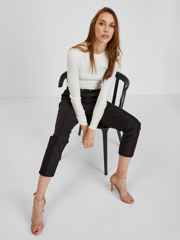 Orsay Черен дамски панталон ORSAY