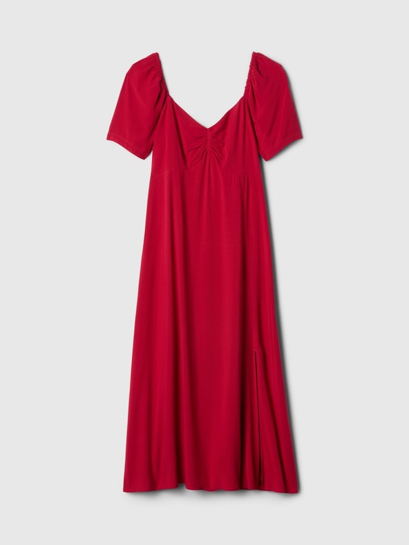 GAP Миди рокля с разрез GAP