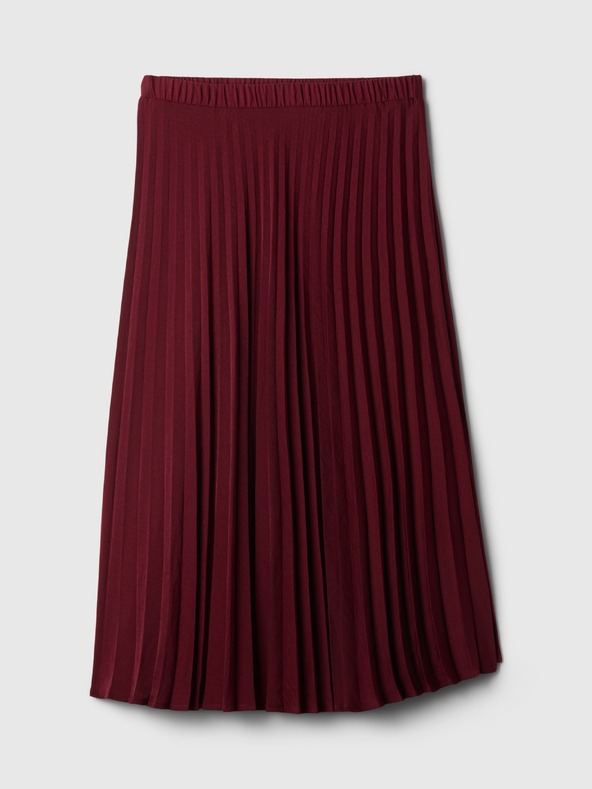GAP Плисирана атласна миди пола GAP
