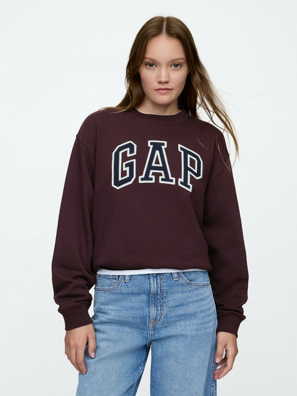GAP Овърсайз суитчър с логото на GAP