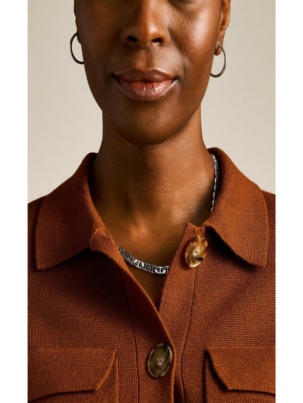 Fossil Дамски стоманени обеци Fossil Ellis JF04743040