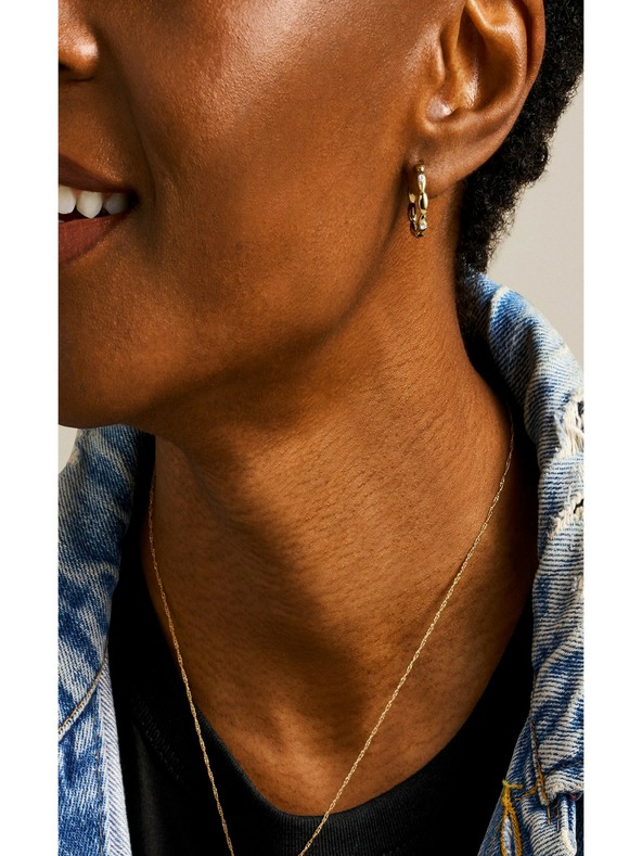 Fossil Дамски стоманени обеци Fossil Sutton JF04795710