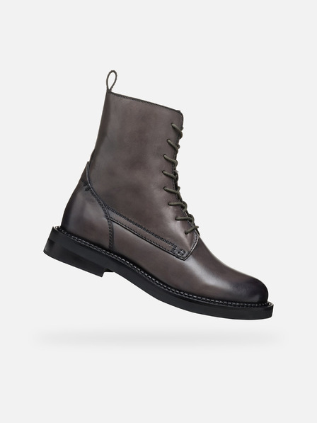 Geox Бежови дамски ankle обувки Geox Serilda