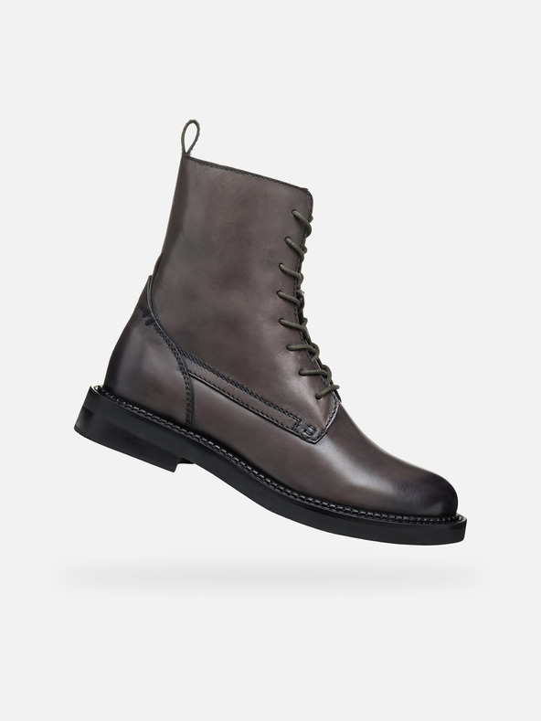 Geox Бежови дамски ankle обувки Geox Serilda