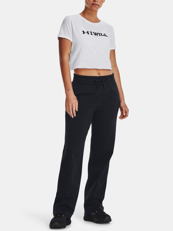 Under Armour Дамски спортни панталони Under Armour UA Rival Flc Straight Pant