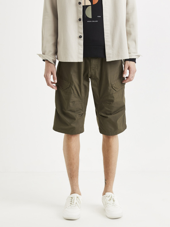 Celio Кафяви къси панталони Celio Tocourtebm