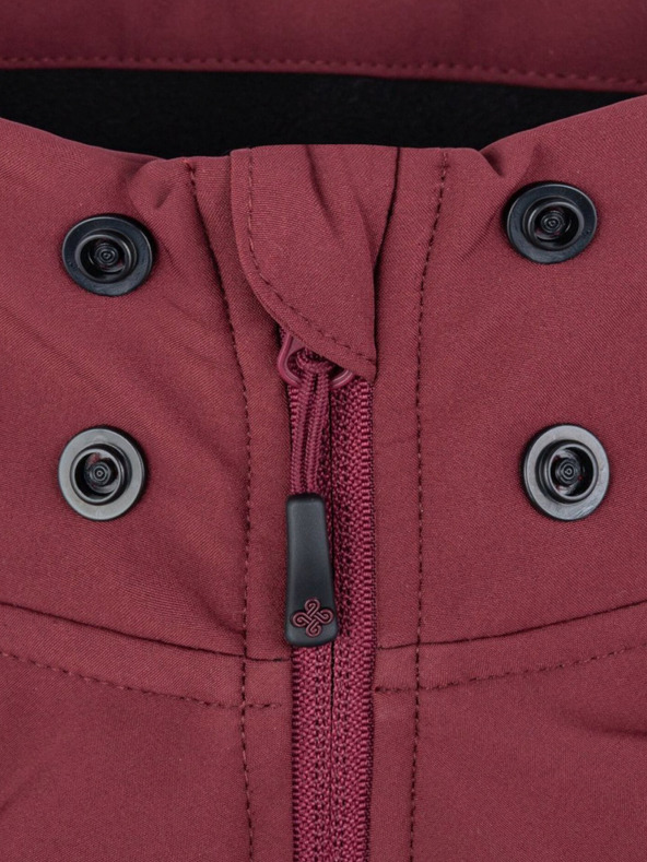 Kilpi Дамско софтшел яке в цвят бордо Kilpi RAVIA