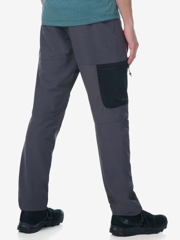 Kilpi Черен мъжки панталон за открито Kilpi LIGNE