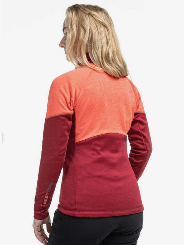 Kilpi Оранжево-винен дамски функционален суитчър Kilpi TOMMS-W