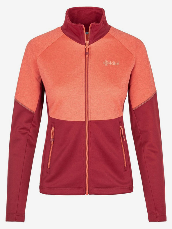 Kilpi Оранжево-винен дамски функционален суитчър Kilpi TOMMS-W