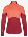 Kilpi Оранжево-винен дамски функционален суитчър Kilpi TOMMS-W