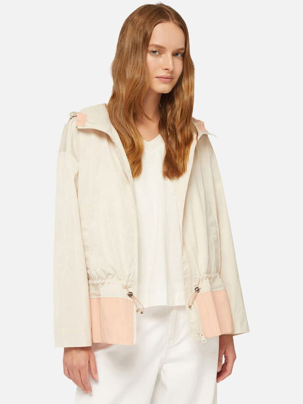 Geox Кремава дамска парка Geox Bulmya