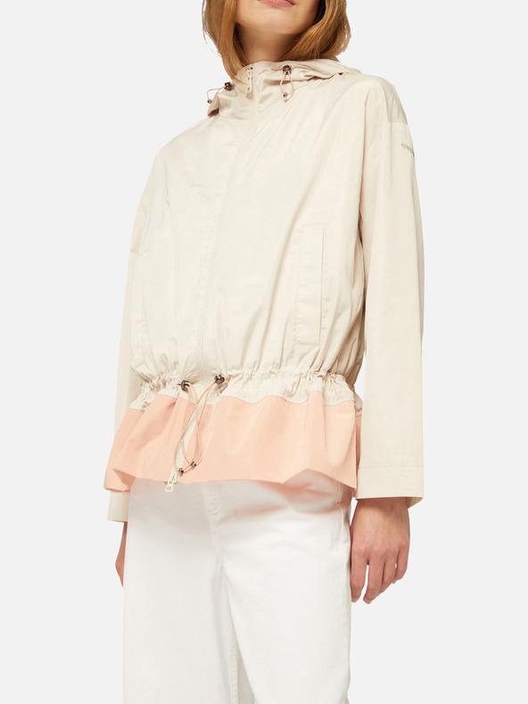 Geox Кремава дамска парка Geox Bulmya