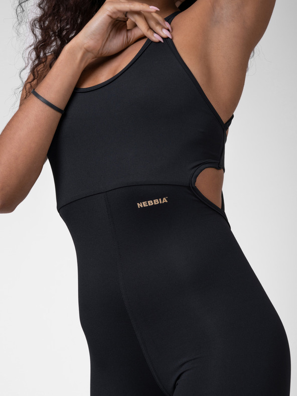 Nebbia Черен дамски гащеризон NEBBIA INTENSE Златен гащеризон 595