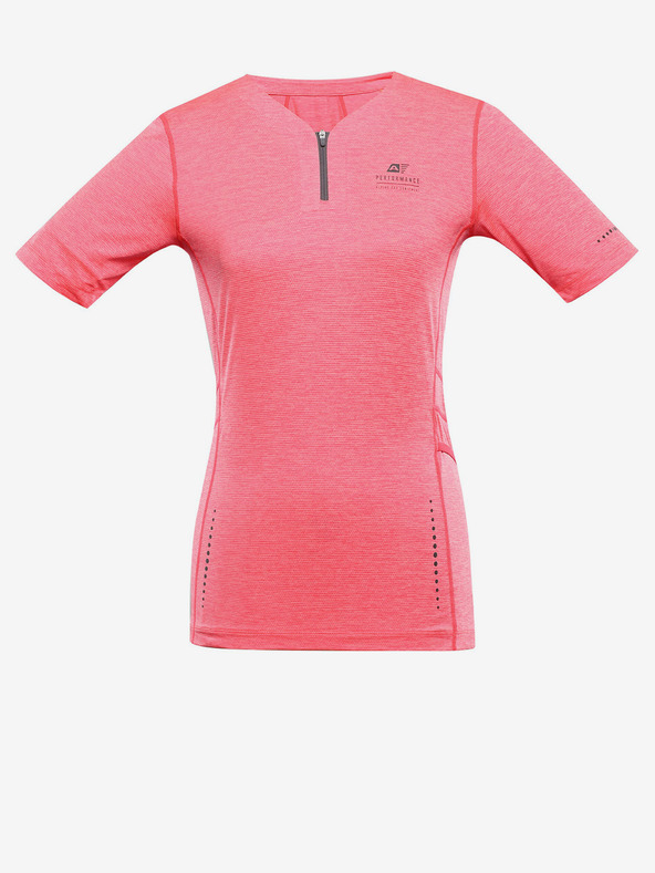 ALPINE PRO Оранжева дамска колоездачна тениска ALPINE PRO Gereta