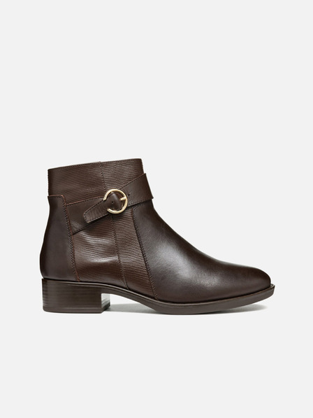 Geox Кафяви дамски анкъл обувки Geox Felicity