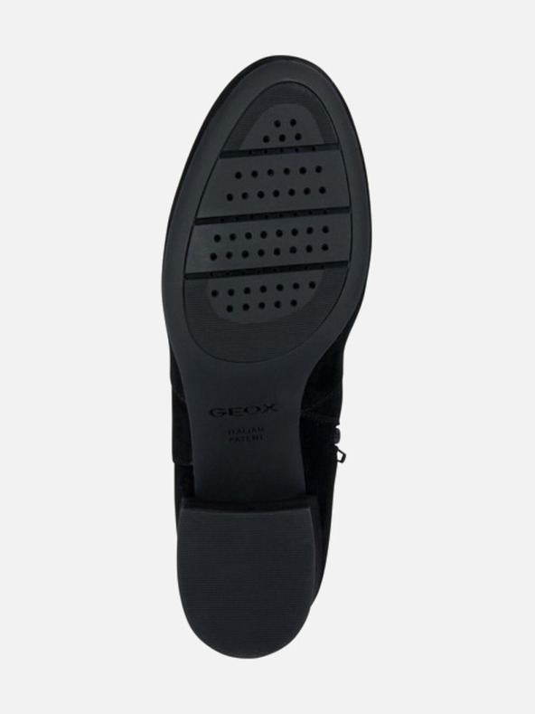 Geox Черни дамски обувки за глезена Geox Eleana