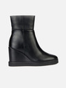 Geox Черни дамски анкъл обувки Geox Elidea Wedge