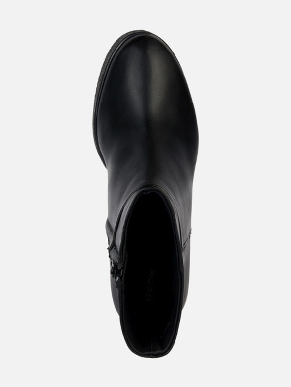Geox Черни дамски анкъл обувки Geox Elidea Wedge