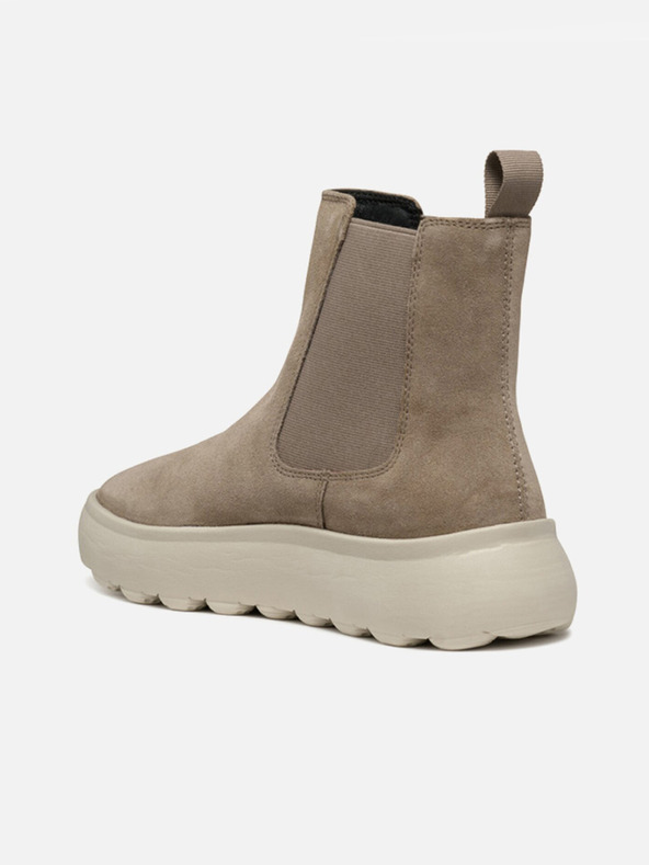 Geox Бежови дамски анкъл обувки Geox Spherica EC4.1