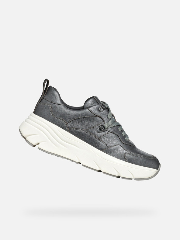 Geox Тъмно сиви дамски маратонки Geox Diamanta