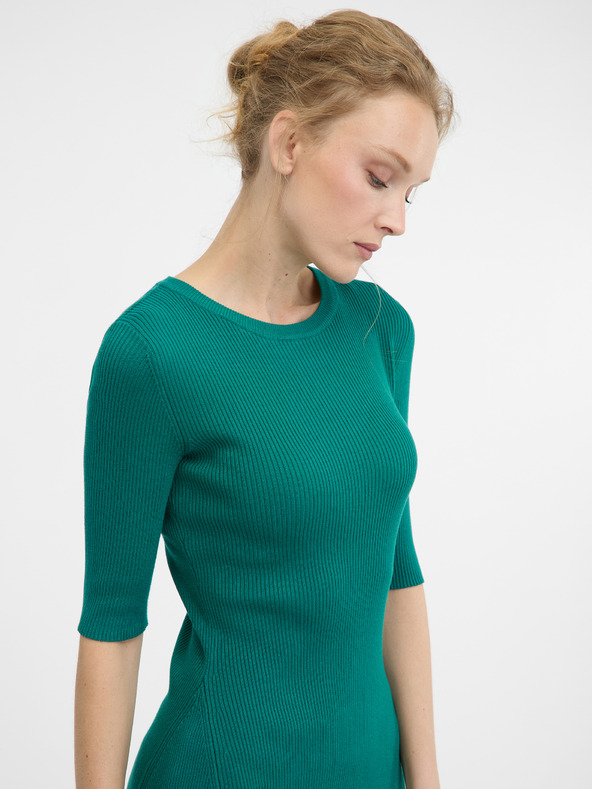 Orsay Зелена дамска къса рокля ORSAY