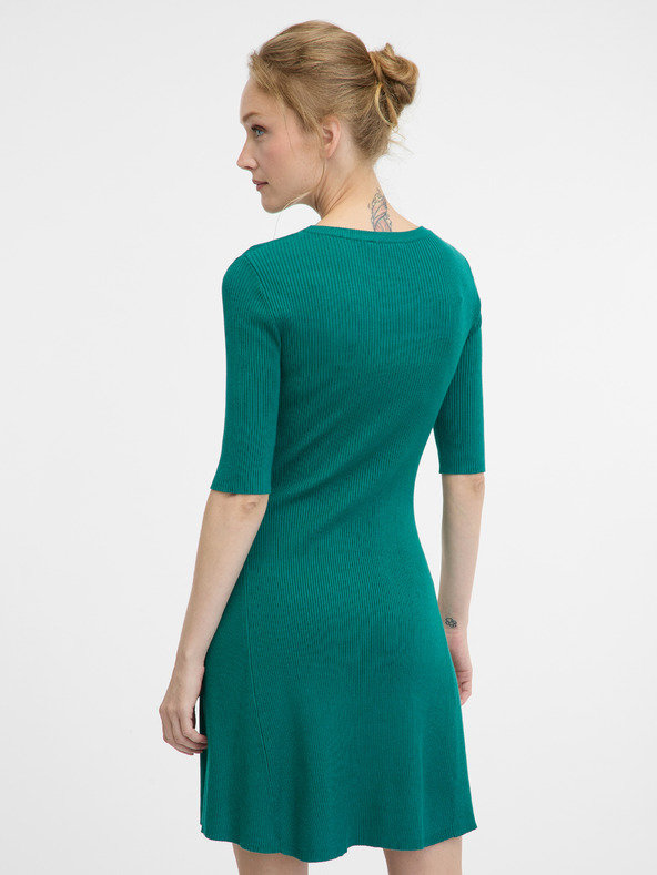 Orsay Зелена дамска къса рокля ORSAY