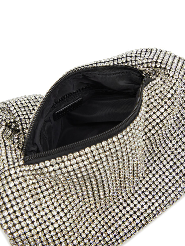 Orsay Сребърна дамска чанта ORSAY