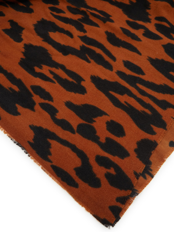 Orsay Кафяв дамски шарен шал ORSAY