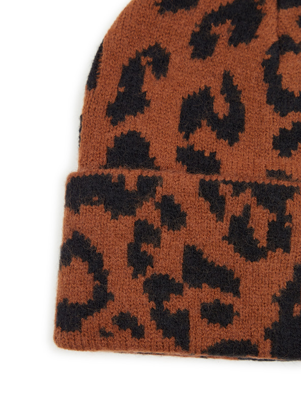 Orsay Кафява дамска шарена шапка ORSAY