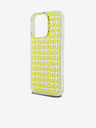 DKNY PC/TPU заден капак с повтаряща се шарка за iPhone 15 Pro Yellow DKNY