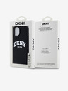 DKNY Течен силиконов капак с лого на арката MagSafe за iPhone 14 Black DKNY