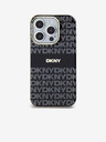 DKNY PC/TPU Repeat Pattern Tonal Stripe Magsafe Back Cover за iPhone 15 Pro Black DKNY