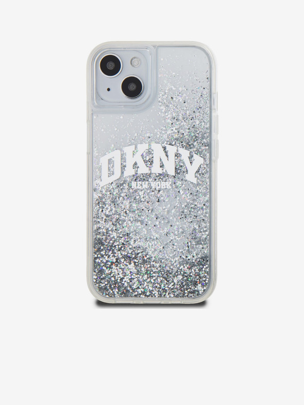 DKNY Заден капак с логото на арката за iPhone 14 Transparent DKNY