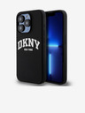 DKNY Течно силиконово лого с арка MagSafe за iPhone 15 Pro Black DKNY