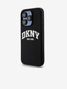 DKNY Течно силиконово лого с арка MagSafe за iPhone 15 Pro Black DKNY