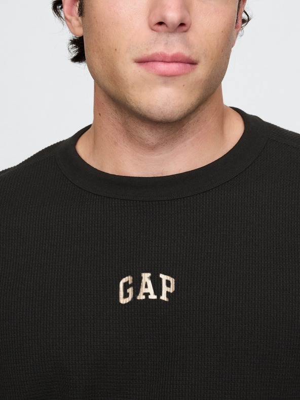 GAP Тениска с гофрирана шарка GAP