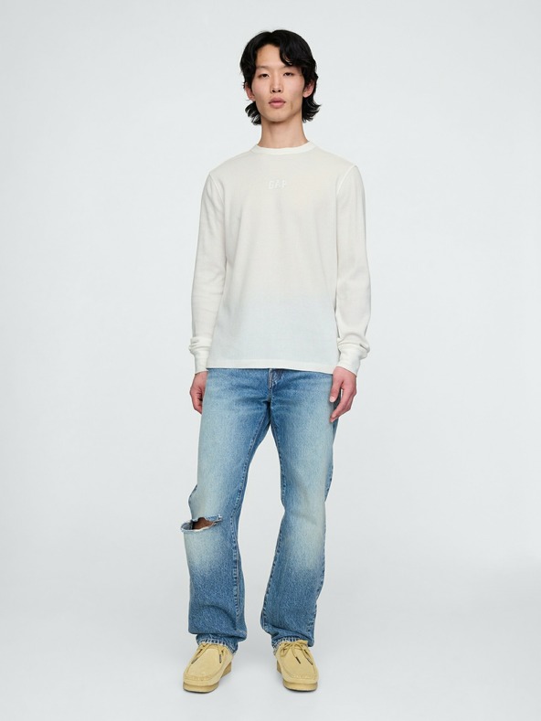 GAP Тениска с гофрирана шарка GAP