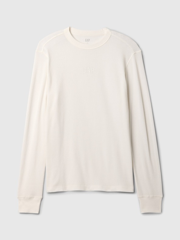 GAP Тениска с гофрирана шарка GAP