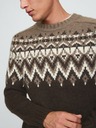 GAP Пуловер от вълнена смес Fair Isle GAP