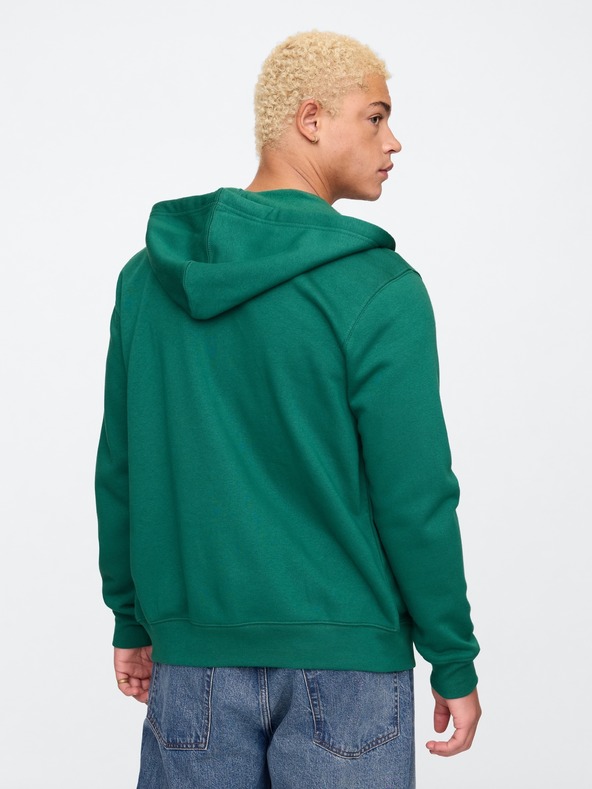 GAP Суитшърт с цип и лого GAP