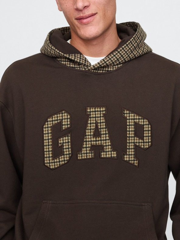 GAP Овърсайз суитчър с логото на GAP