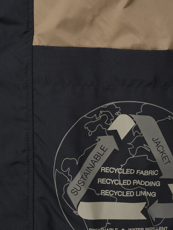 Geox Тъмносиня мъжка стегната якета Geox Leitan