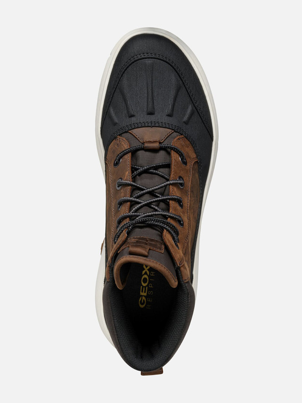Geox Кафяви мъжки анкъл обувки Geox Nebula + Grip AB